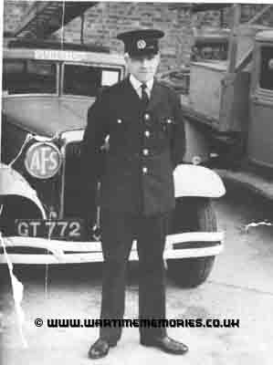 Fireman Gilbert Vail circa 1941